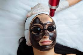 black doll and hollywood facial at Dr. Swati's Aesthetic Clinic . black doll carbon facial goa